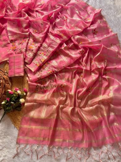 Vastrangan soft tusser silk wholesale designer sarees